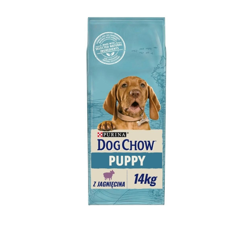 Purina Dog Chow Puppy Quzu Əti ilə Bütün Cins Bala İtlər üçün Quru Yem