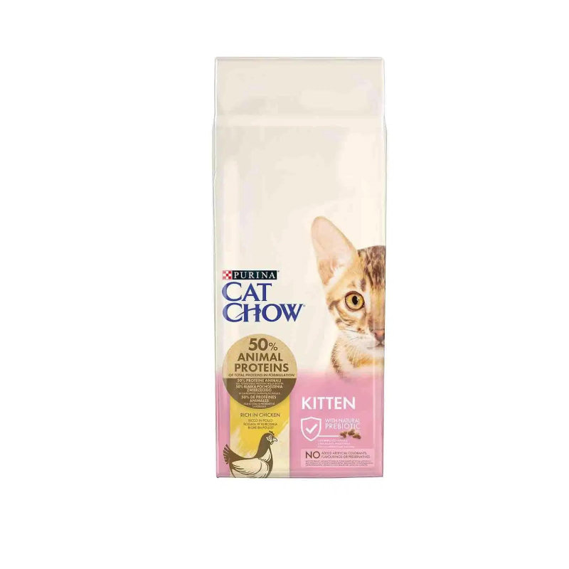 Purina Cat Chow Kitten Toyuq ilə Bala Pişiklər üçün Quru Yem