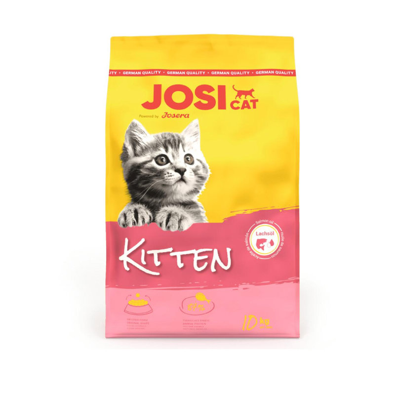 Josera JosiCat Kitten Quş Əti ilə Bütün Cins Bala Pişiklər üçün Quru Yem